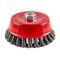 TORK CRAFT Wire Cup Brush Twisted 125mmxm14 Blister
